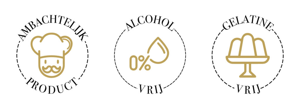 déTiramisù ambachtelijk product alcohol vrij gelatine vrij